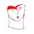 "Kiss Me" Parker People Portraits: Palm Beach Series by Ronald K. Parker For Sale