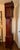Wood Harriet Beecher & Calvin Ellis Stowe Family Grandfather Clock For Sale - Image 7 of 12