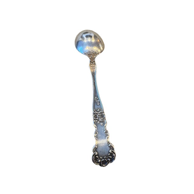 American Antique Gorham Sterling Silver Tablespoon. Monogram " Mlh" For Sale - Image 3 of 5