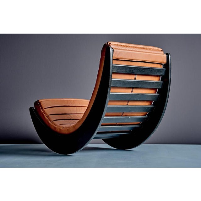 Relaxer II Rocking Chair attributed to Verner Panton for Rosenthal, 1970s For Sale - Image 6 of 13