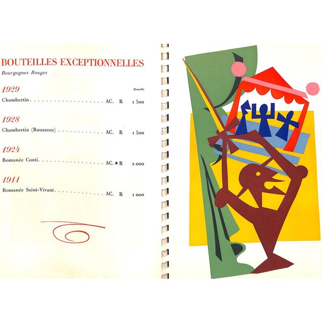 Traditional "Establissements Nicolas Maison Fondee en 1822" 1953 For Sale - Image 3 of 12