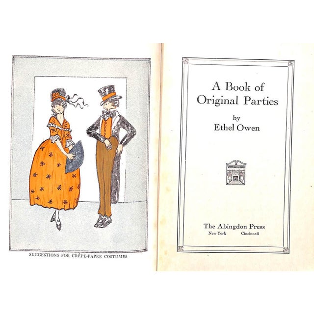 Traditional "A Book of Original Parties" 1926 Owen, Ethel For Sale - Image 3 of 8