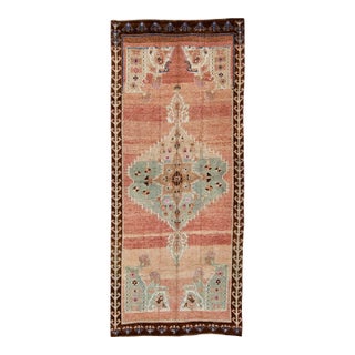 Turkish Vintage Rug 5'6" x 12'9" #21302 For Sale