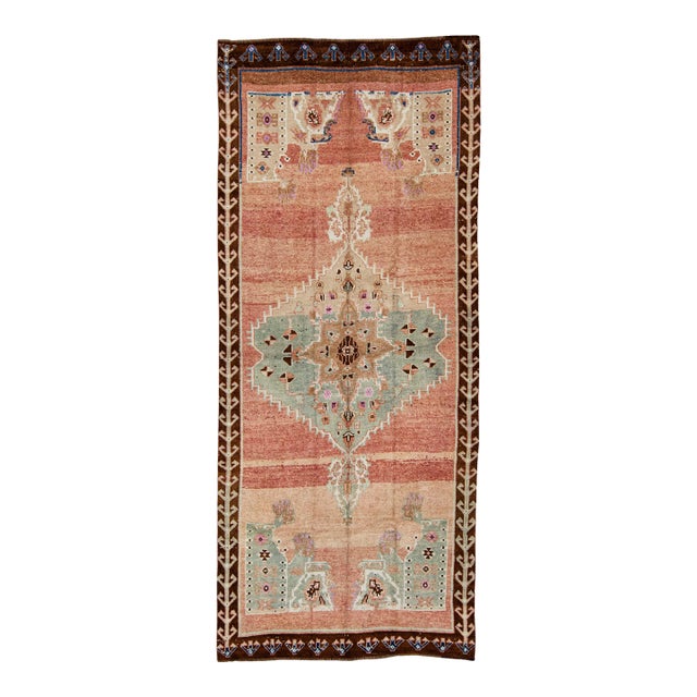 Turkish Vintage Rug 5'6" x 12'9" #21302 For Sale