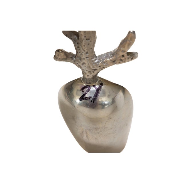Vintage Georges Briard Coastal SeaHorse and Shell Ice Bucket With Ice Scooper, 1960's For Sale - Image 13 of 18