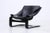 Vintage Lounge Chair in Leather, 1970s For Sale - Image 4 of 14