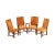 Mid 20th Century Viking Oak Upholstered Dining Chairs - Set of 4 For Sale - Image 13 of 13