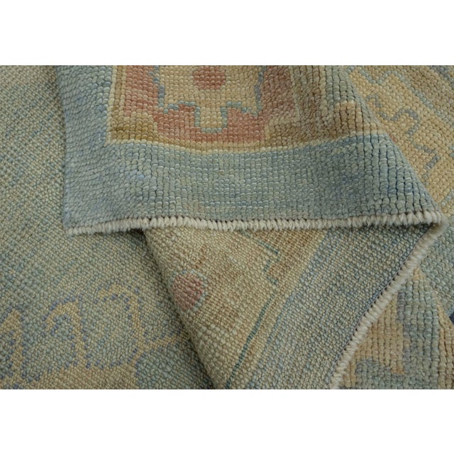 Textile Turkish Oushak Rug 5' x 11'11" #18030 For Sale - Image 7 of 8