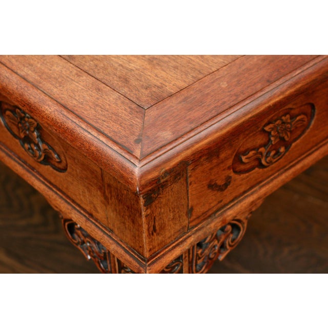 Antique Art Nouveau Style Carved Game Table For Sale In New York - Image 6 of 10