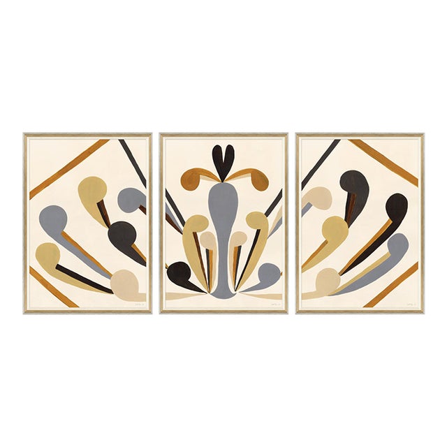 Folklore Triptych by Susan Hable For Sale