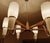 Large Scandinavian Style Pendant Light in Glass and Teak from Temde, 1960s For Sale - Image 15 of 18
