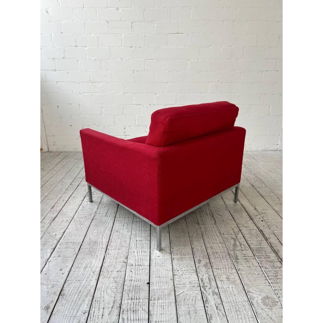 Model 1205C Easy Chair and 1205C Sofa by Florence Knoll for Knoll Inc., 1970s, Set of 2 For Sale - Image 6 of 18