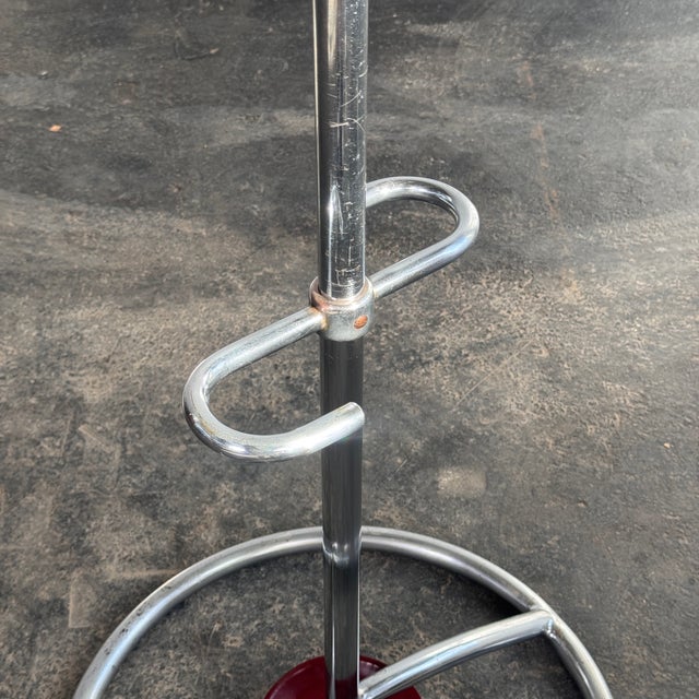Bauhaus Chrome Coat Rack by Hynek Gottwald, 1940s For Sale - Image 4 of 13