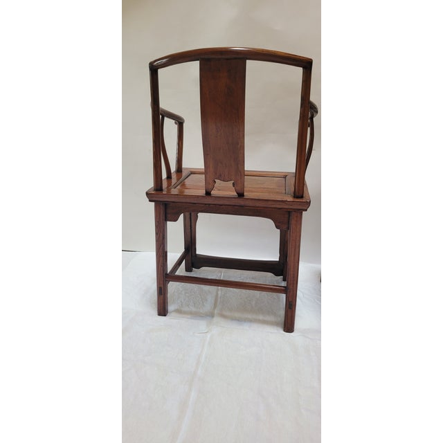 19th Century Pair of Wenyi Armchairs For Sale - Image 9 of 10