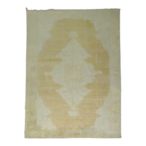 Zabihi Collection Rich Antique Turkish Silk Cotton Rug