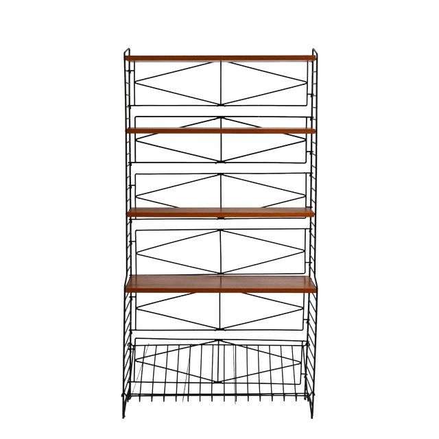 Scandinavian Hylla Bookcase by Kajsa and Nils Nisse Strinning for String, 1960s For Sale