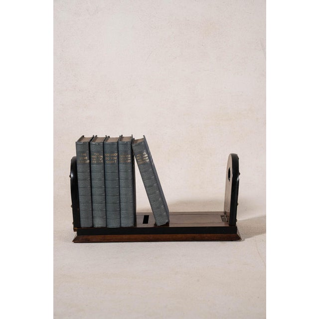 Late 19th Century Victorian Rosewood Book Slide With Brass Details (C. 1880) For Sale - Image 5 of 7