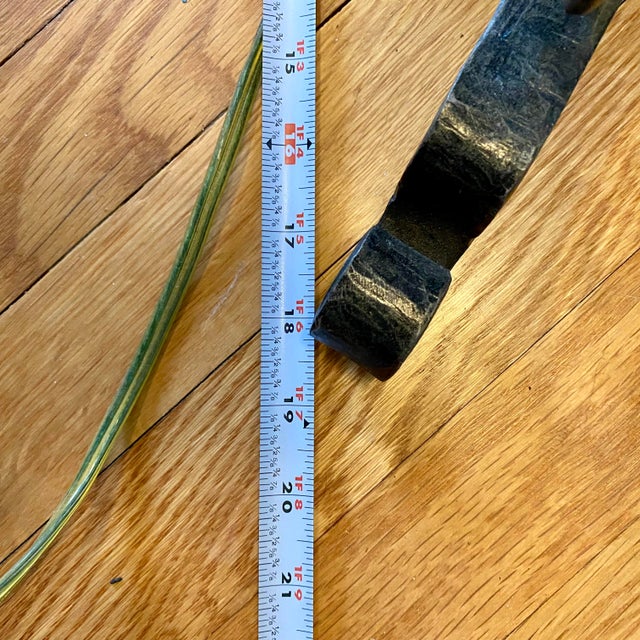 Early 20th Century Tall French Style Art Deco Cast Iron Floor Lamp For Sale - Image 9 of 17