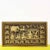 Embroidered Burmese Kalaga Tapestry with Sequins in Golden Frame, 2000s For Sale - Image 11 of 11
