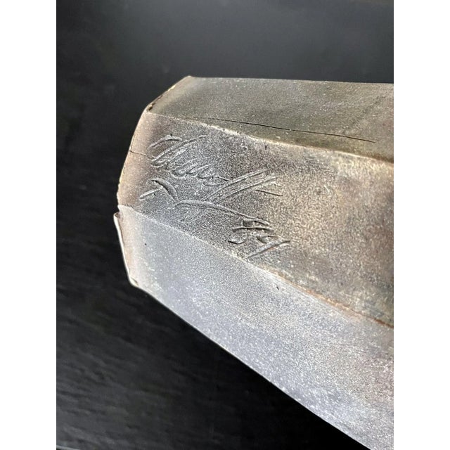 Wood-Fired Ceramic Vase by Paul Chaleff For Sale - Image 12 of 13