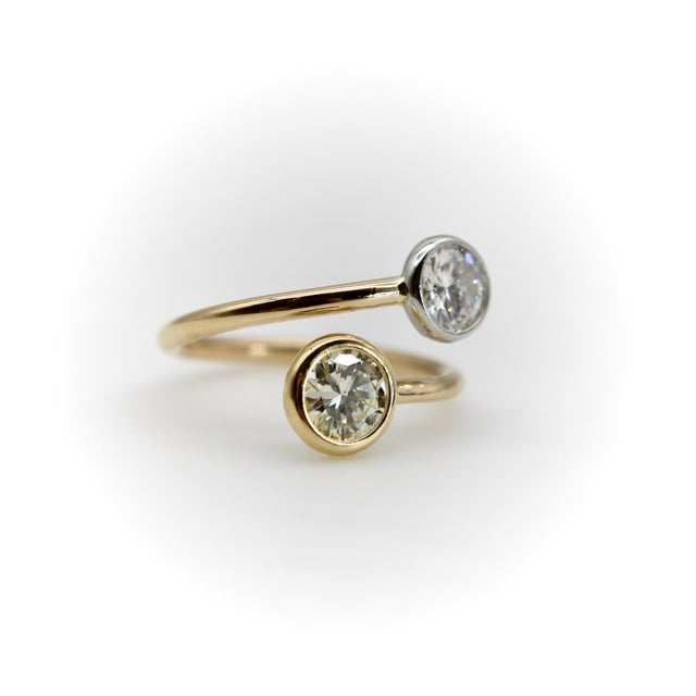 The toi et moi ring first came into popularity in 1796, when Napoleon gave Josephine an engagement ring with two stones...