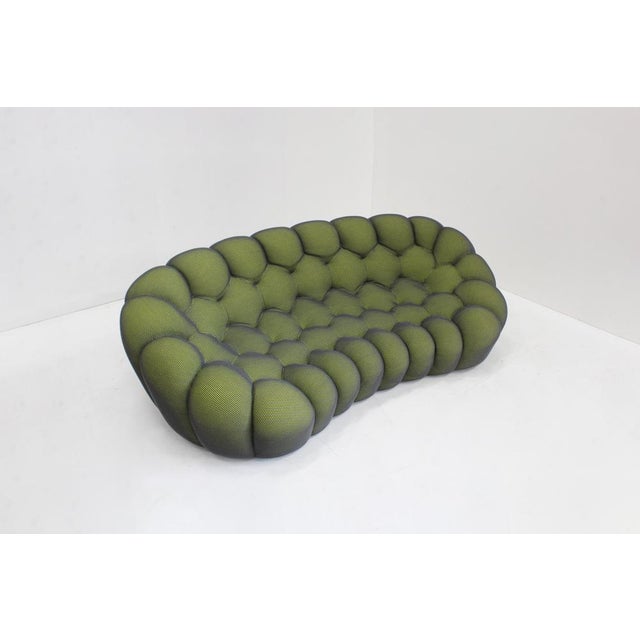 Bubble Sofa in Green from Roche Bobois, 2010s For Sale - Image 9 of 12