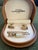 Rare Vintage “Lancel” Paris Gold Plate & Steel Cufflinks & Tie Bar Original Case For Sale In New York - Image 6 of 10
