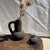 Brutalist Small Stool in Teak For Sale - Image 3 of 18