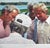 Photorealism 1970s Jeannie Maddox Jack Nicklaus, Arnold Palmer Golf Painting Giclee "The Fan #3" For Sale - Image 3 of 9