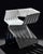 Haereticus coffee table, aluminium by orfeo studio dimensions: w 62 x d 67 x h 70 cm. Material: aluminium finish: patina...
