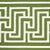 Contemporary Sample - Schumacher Labyrinth Tape in Green For Sale - Image 3 of 4