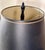 Black 1970's Oversized Gold Brass and Black Wood Lamp With Black Shade in the Style of Ralph Lauren For Sale - Image 8 of 13