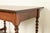 Stickley Brothers Antique Mission Oak Arts & Crafts Writing Desk or Library Table, Newly Refinished For Sale - Image 9 of 15