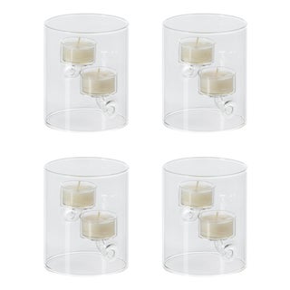 Kelly 4-Piece Set Double Tealight Holder/Hurricane For Sale
