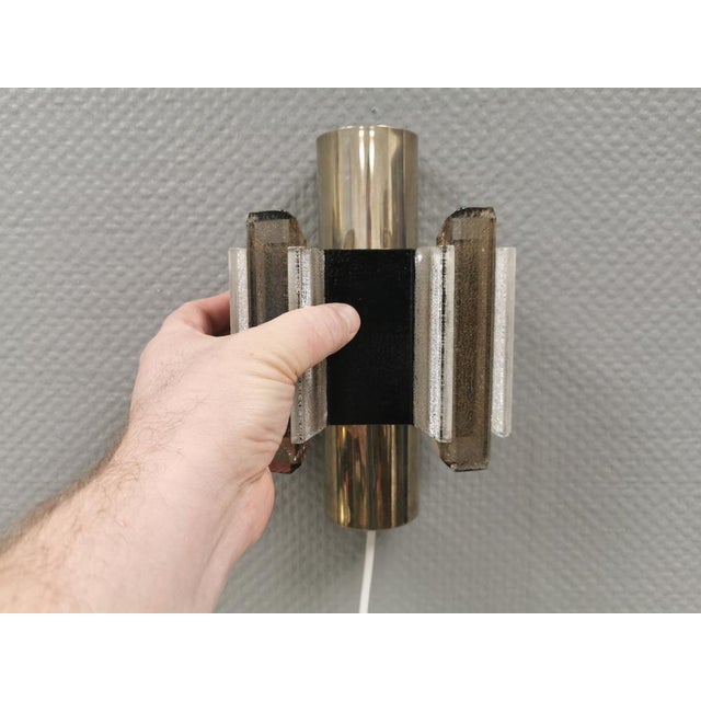 Metal Vintage Danish Wall Lamps by Claus Bolby for Cebo, 1960s, Set of 2 For Sale - Image 7 of 15