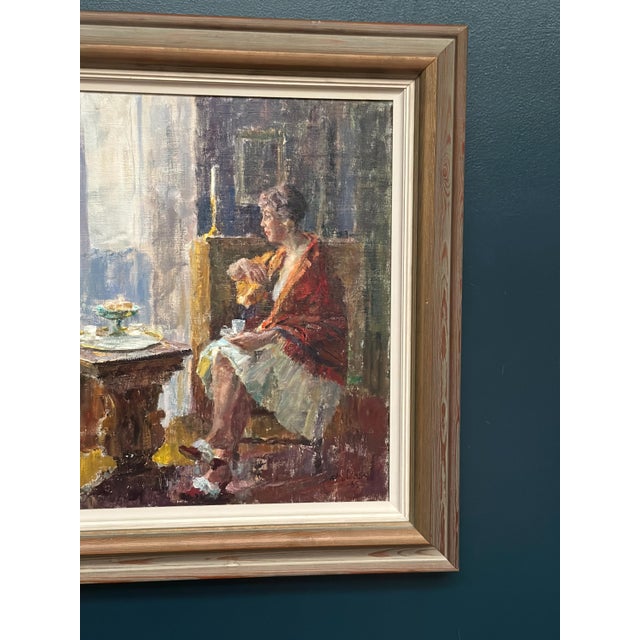 1960s Johan Bladh, Hertha Polhemsgatan, Stockholm, 1965, Oil Painting on Canvas, Framed For Sale - Image 5 of 12