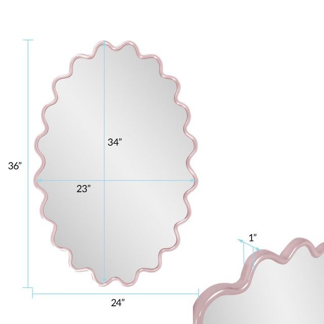 Cloud Mirror Lilac For Sale - Image 9 of 11