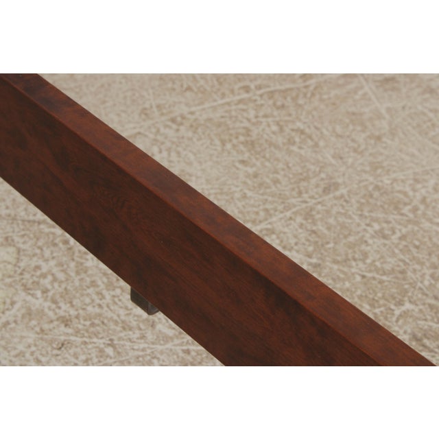 Bench Made Custom Cherry Queen Size Country Poster Bed For Sale - Image 10 of 17
