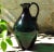 Vintage Italian Large Green Ewer Vase For Sale - Image 9 of 9