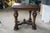 Late 20th Century Bernhardt Old Word Tuscan Etched Metal & Wood Marquis Square Side End Table 31" For Sale - Image 5 of 18