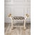 Port 68 Boca White Ocelot Black Bamboo Bench For Sale - Image 4 of 7