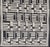 Sub-Geometric Afghan Abstract All-Over Modern Design in Ebony and Ivory 6'7 X 13'0 For Sale - Image 4 of 11