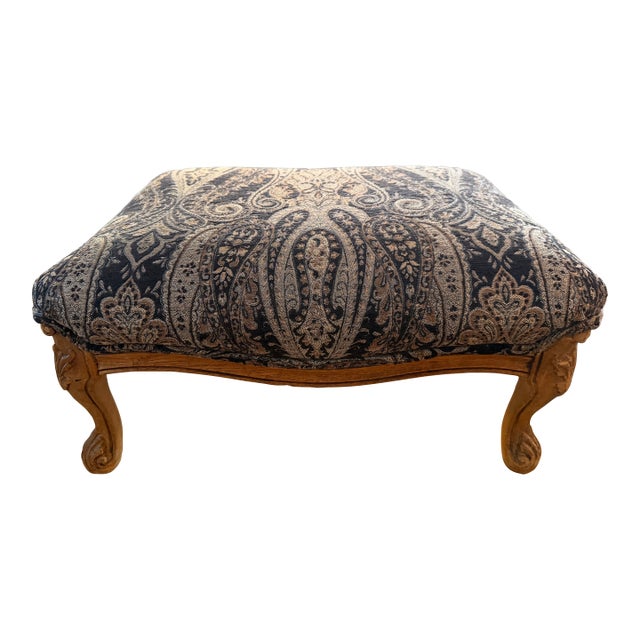 Antique French Provincial Foot Stool For Sale