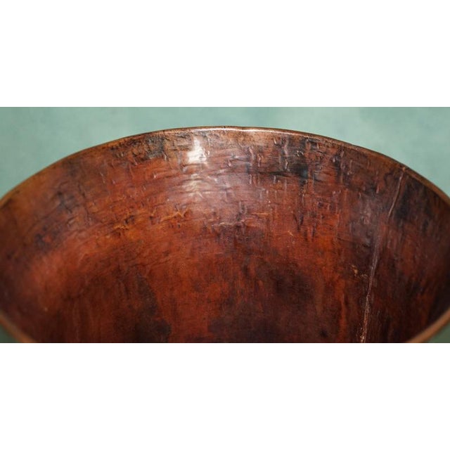 Vintage Coppered and Bronzed Cyclindrical Umbrella Stand For Sale - Image 4 of 8