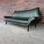 Mid-Century Modern Italian Style Mid-Century Naugahyde Sofa For Sale - Image 3 of 9