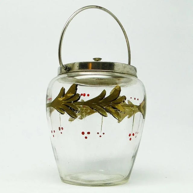 Gold Art Nouveau Biscuit Box, Austria, 1920s For Sale - Image 8 of 9