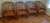 Brown Matching Chinoiserie Bamboo Rattan Cane Club Chairs Set 4 For Sale - Image 8 of 13