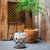Sculptural and drenched in color, this ceramic garden seat reinvents the barrel shape of classic Chinese drum stools. Slip...