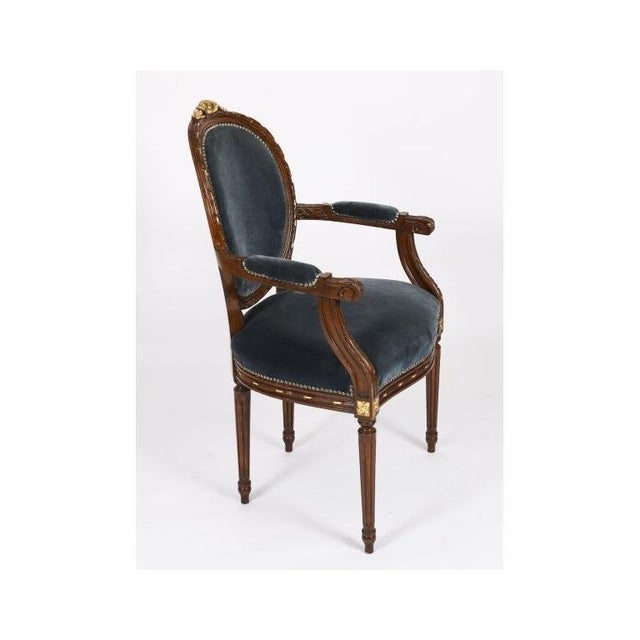 Vintage Mahogany Dining Table and Chairs, 20th Century, Set of 13 For Sale - Image 16 of 18