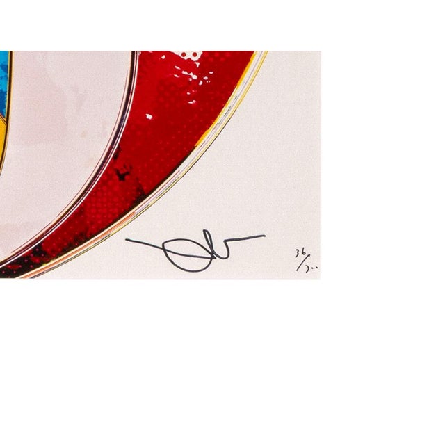 Offset lithograph in colors on satin wove paper. Hand signed lower right by Takashi Murakami. Hand numbered 36/300 lower...
